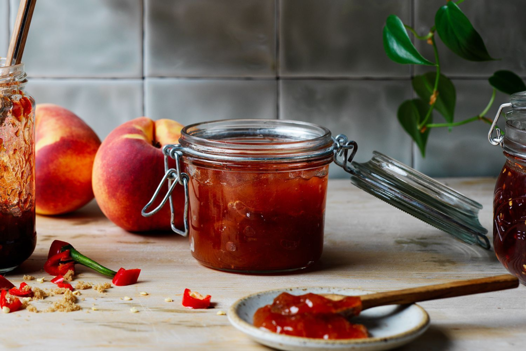 Canning Peaches